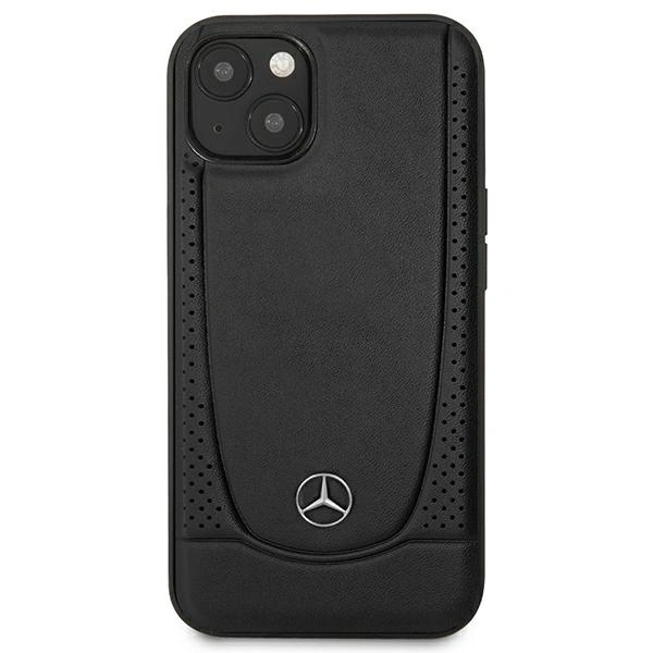 Mercedes MEHCP14MARMBK Apple iPhone 14 Plus / 15 Plus hardcase Leather Urban black