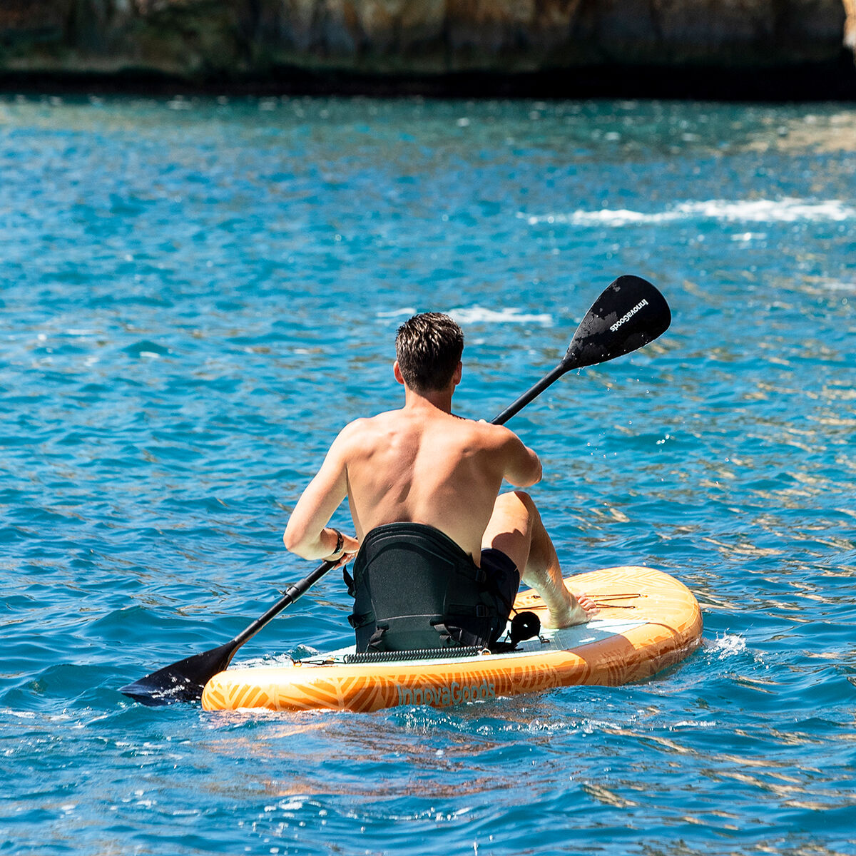 2 in 1 Aufblasbares Paddel-Board mit Sitz und Zubehör Siros InnovaGoods 10'5" 320 cm 2 in 1 Aufblasbares Paddel-Board mit Sitz und Zubehör Siros InnovaGoods 10'5" 320 cm
