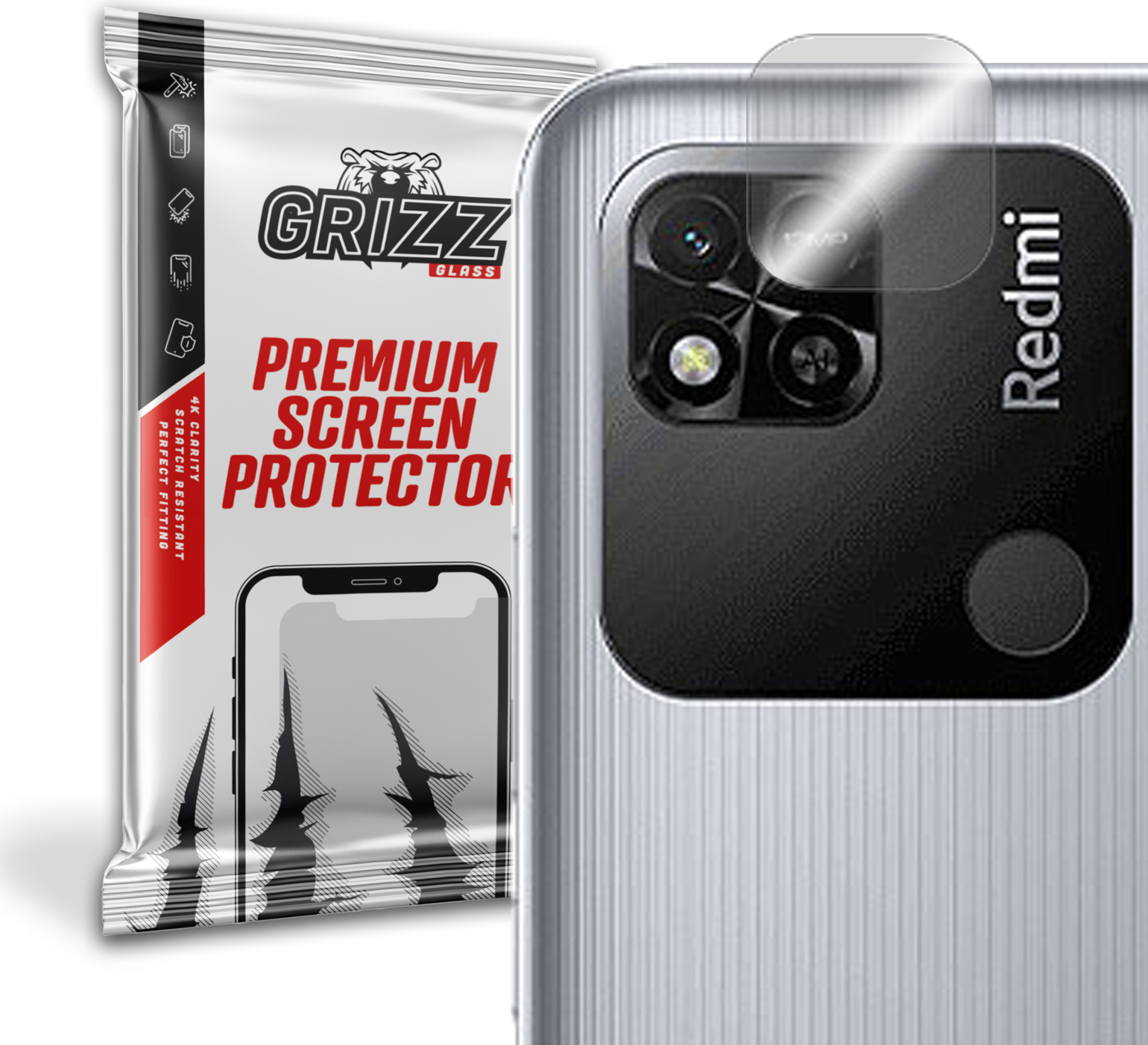 GrizzGlass HybridGlass Camera Xiaomi Redmi 10A