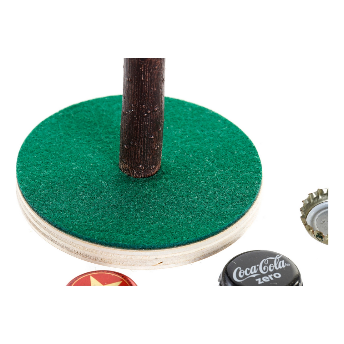 Wooden Game DKD Home Decor 9,5 x 9,5 x 15,5 cm Brown Green polypropylene