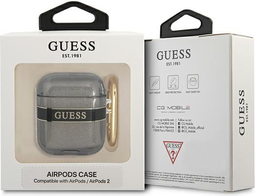 Guess GUA2HHTSK Apple AirPods black Strap Collection