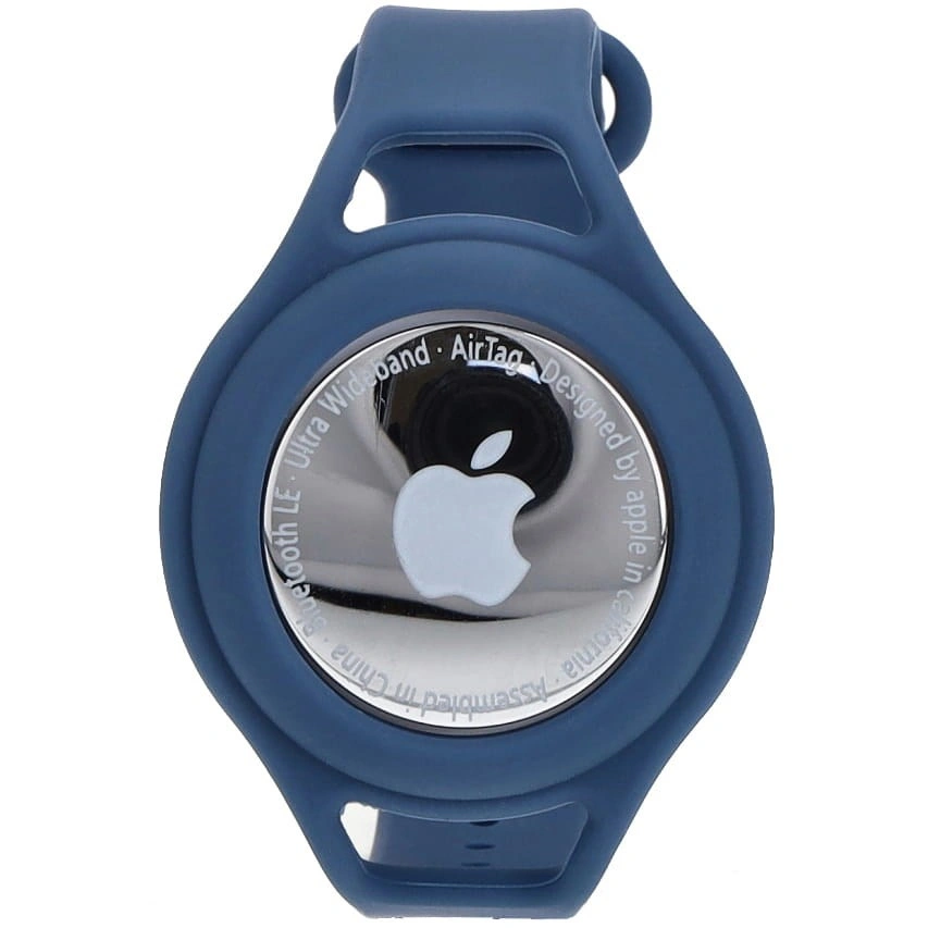 Bizon Case Locator Child Apple AirTag blue