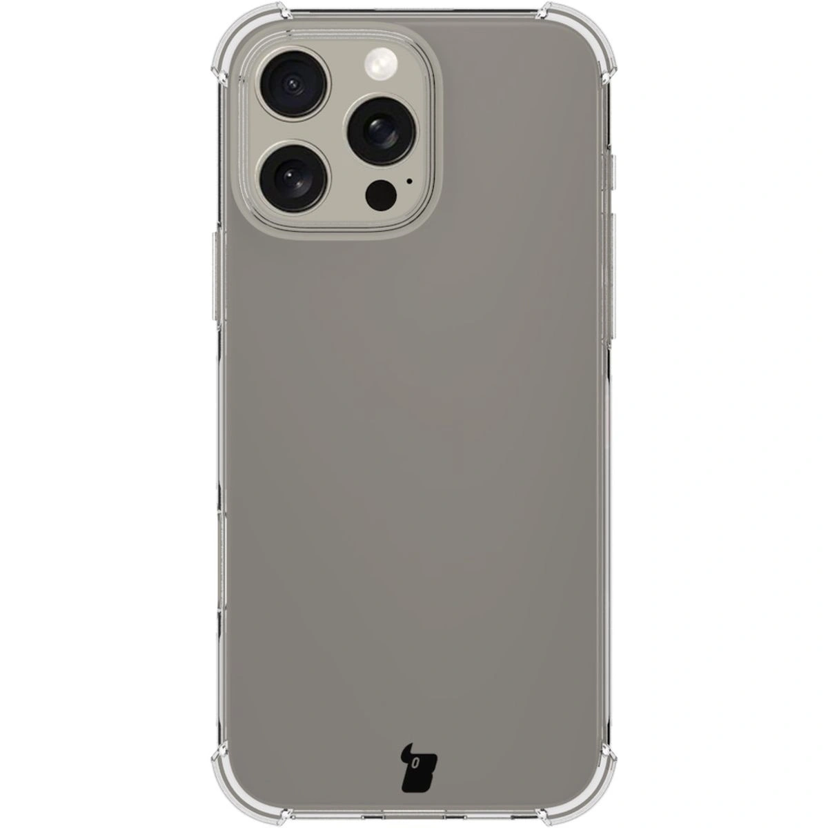 Bizon Case Clear Pack case + 2x tempered glass + lens glass Apple iPhone 16 Pro Max