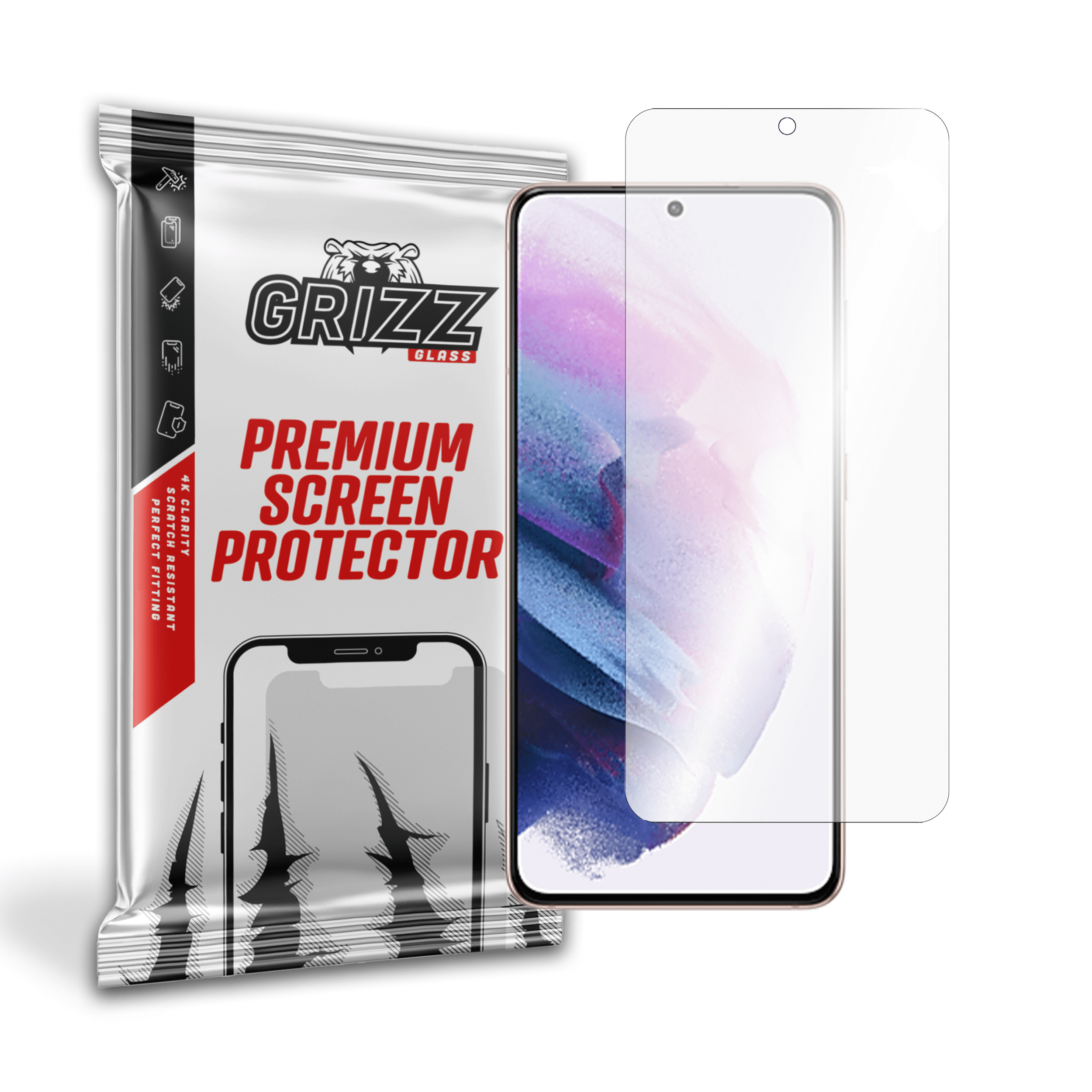 GrizzGlass HybridGlass Samsung Galaxy S21 5G