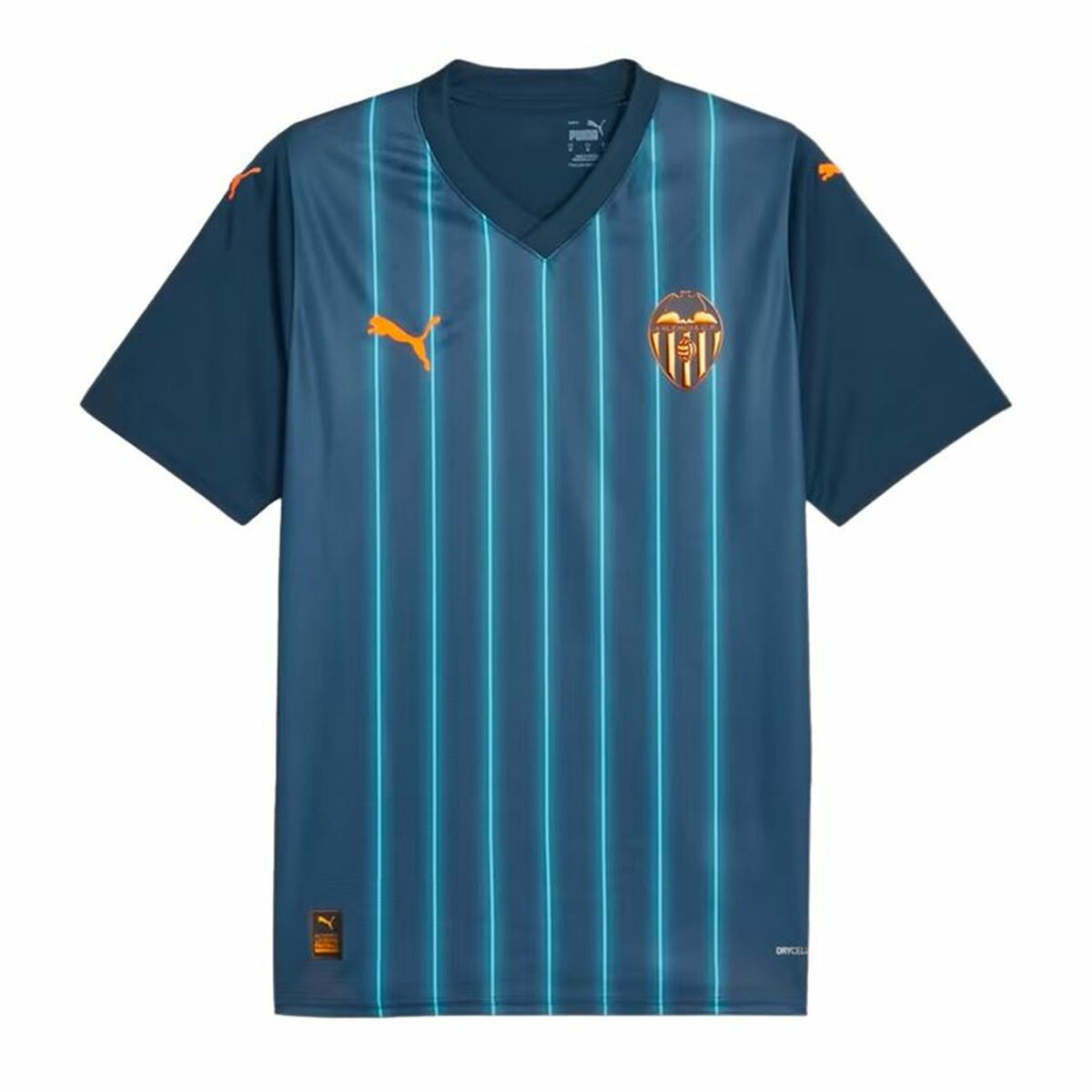 Children's Short Sleeved Football Shirt Puma Valencia C.F
