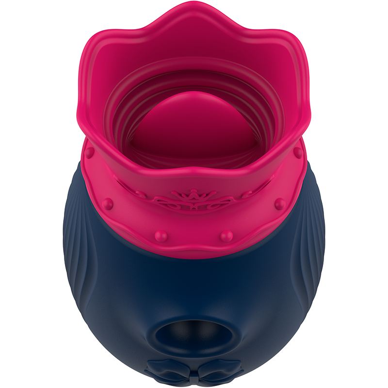 INTENSE CLIT STIMULATOR 10 LICKING AND SUCTION FREQUENCIES - BLUE