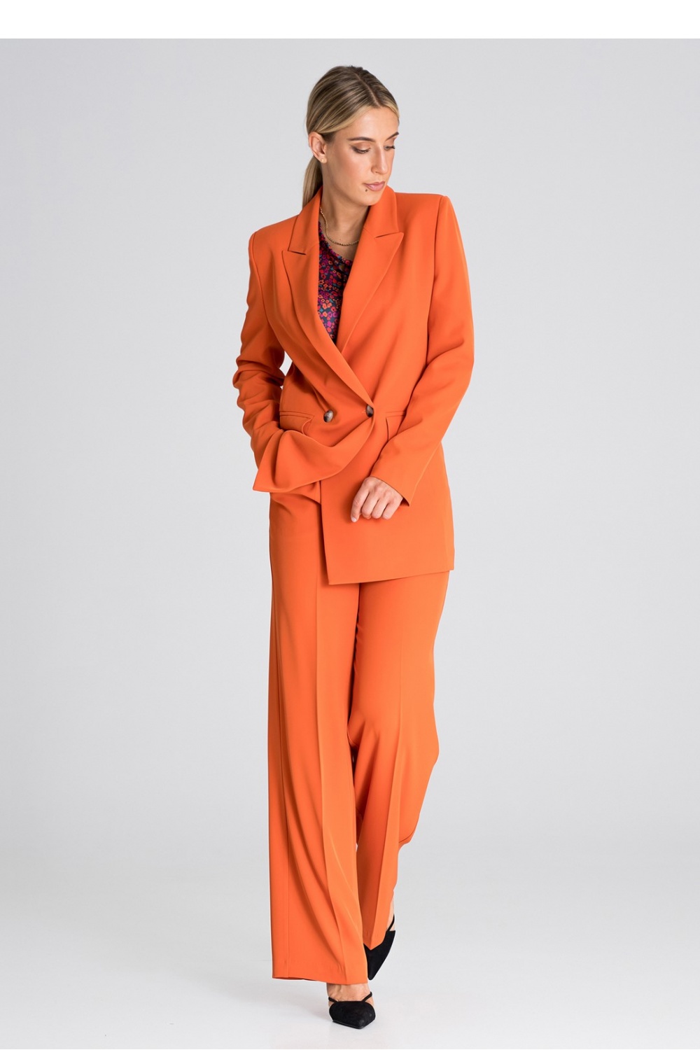  Trousers model 185074 Figl  orange