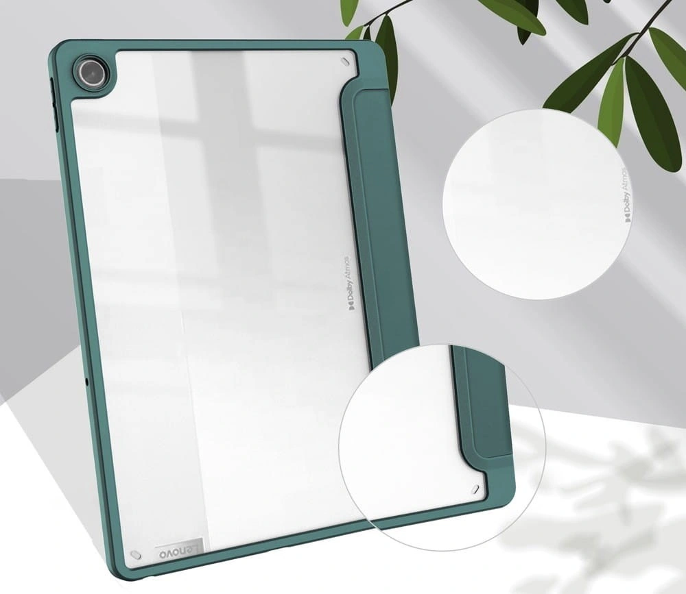 Bizon Case Tab Clear Matt Lenovo Tab M10 Plus Gen 3 dark green