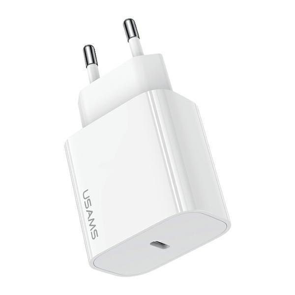 USAMS T65 US-CC226 USB-C 20W PD Fast Charging white