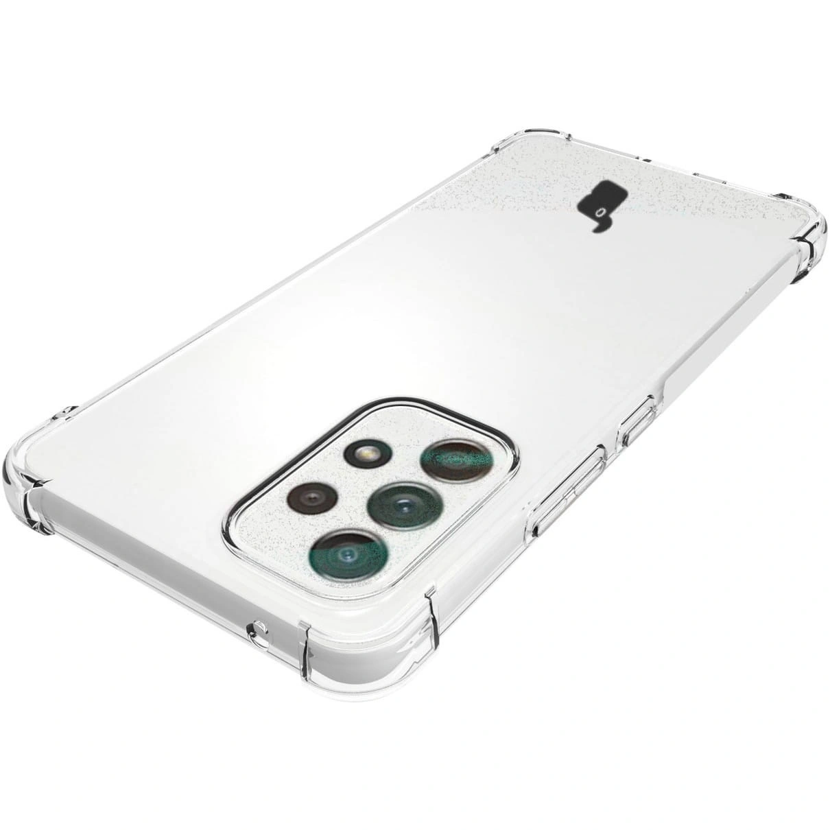 Bizon Case Clear Pack case + 2x screen glass + lens glass Samsung Galaxy A53 5G clear