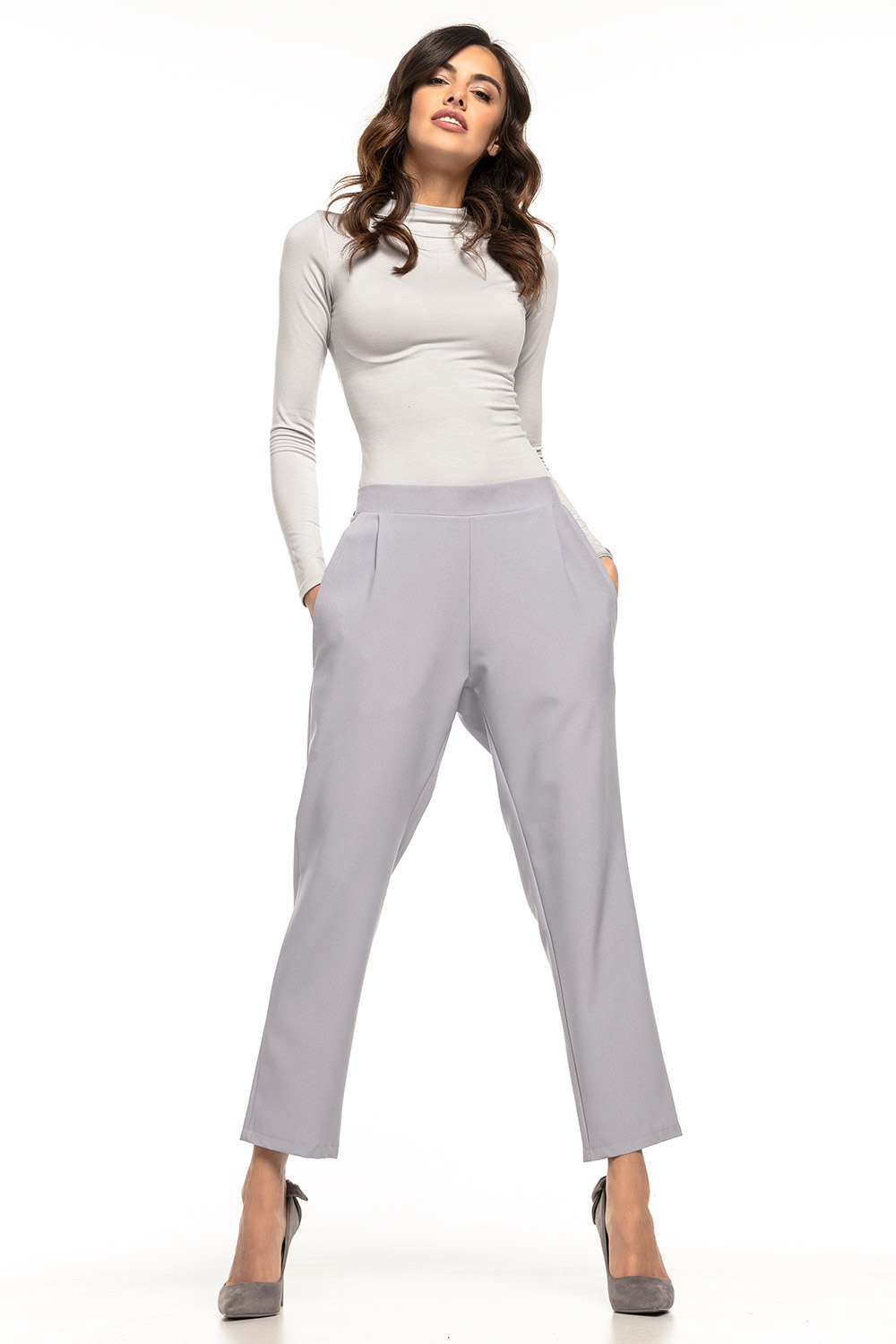Damen Hose model 127885 Tessita grau Damen