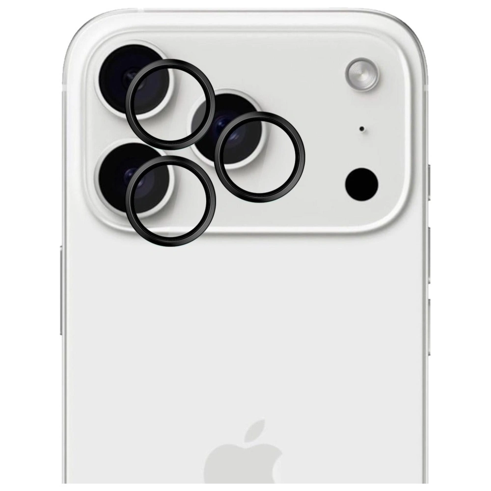 Ochrona na obiektyw aparatu 3MK HARDY Lens Protection Pro do Apple iPhone 17 Pro /17 Pro Max czarny