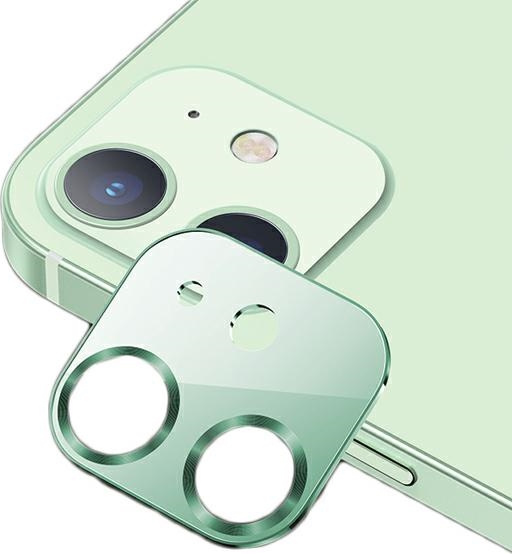 USAMS Camera Lens Glass Apple iPhone 12 mini metal green BH706JTT04 (US-BH706)