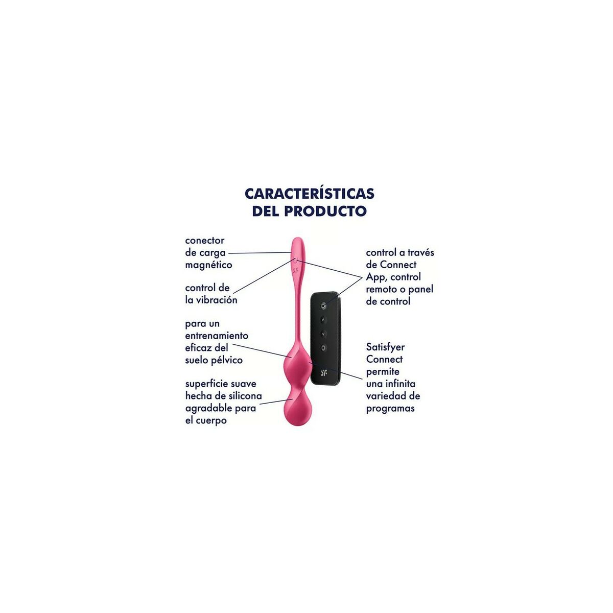 Pelvic Floor Exerciser Satisfyer Silicone