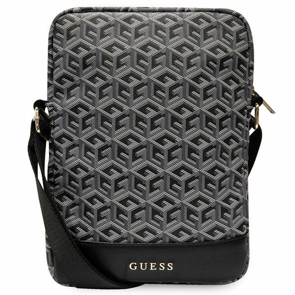 Guess GUTB10HGCFSEK 10 inch black GCube Stripe Tablet Bag