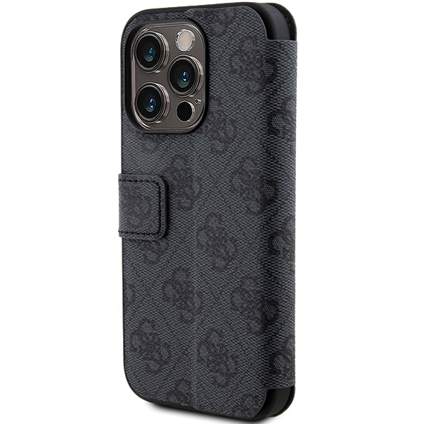 Guess GUBKP15L4GMGGR Apple iPhone 15 Pro book 4G Metal Logo grey