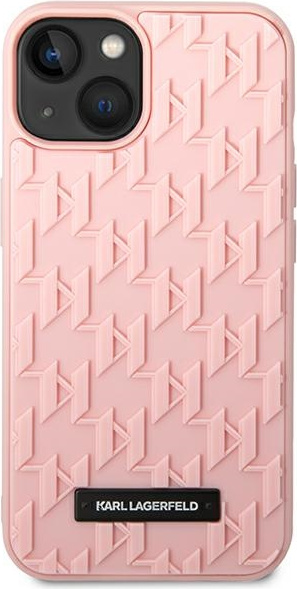 Karl Lagerfeld KLHCP14MRUPKLPP Apple iPhone 14 Plus hardcase pink 3D Monogram