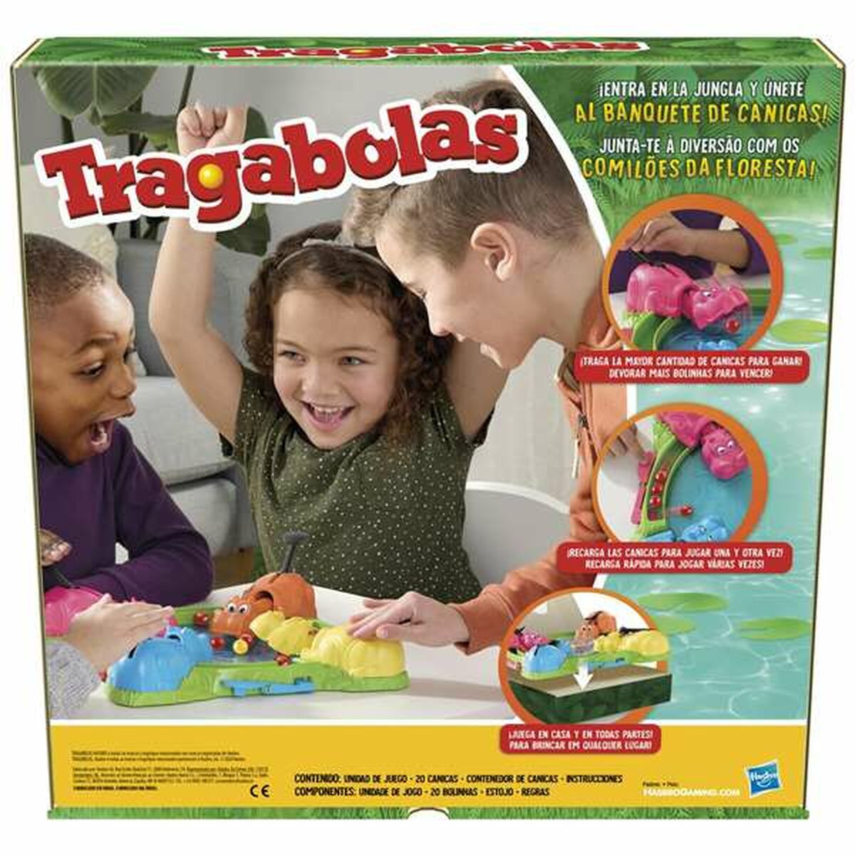 Board game Hasbro  Tragabolas