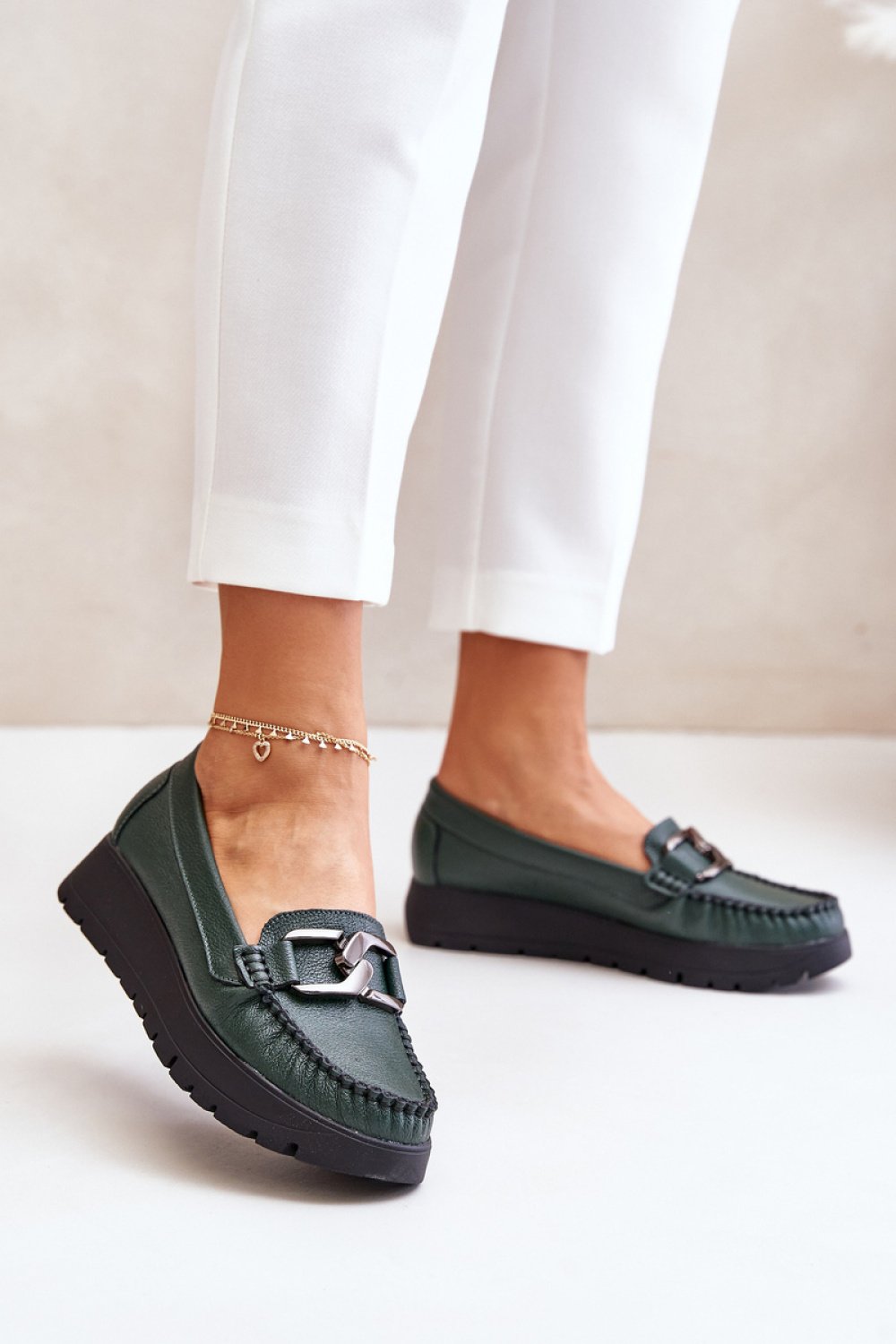  Mocassin model 201327 Step in style  green