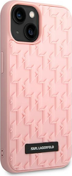 Karl Lagerfeld KLHCP14MRUPKLPP Apple iPhone 14 Plus hardcase pink 3D Monogram