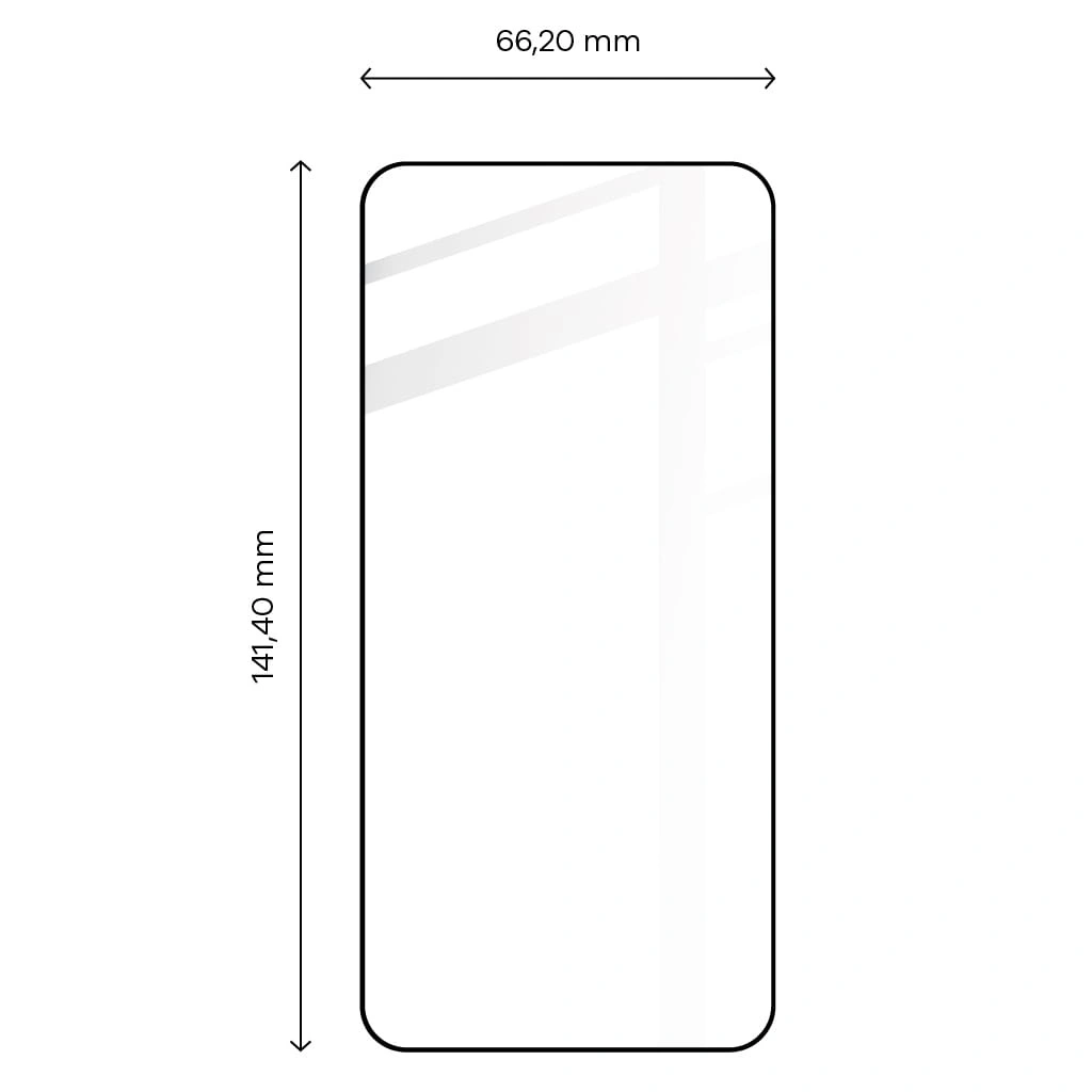 BIZON Edge 2 2x screen glass + camera glass Samsung Galaxy S23