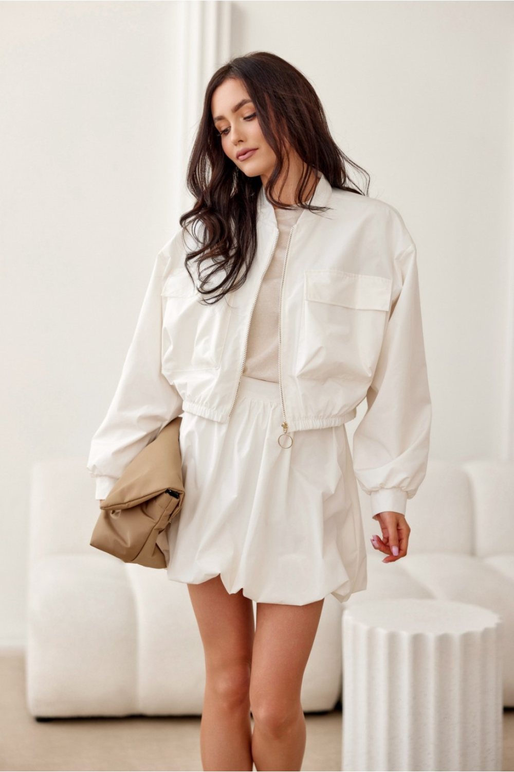  Jacket model 208502 Roco Fashion  beige