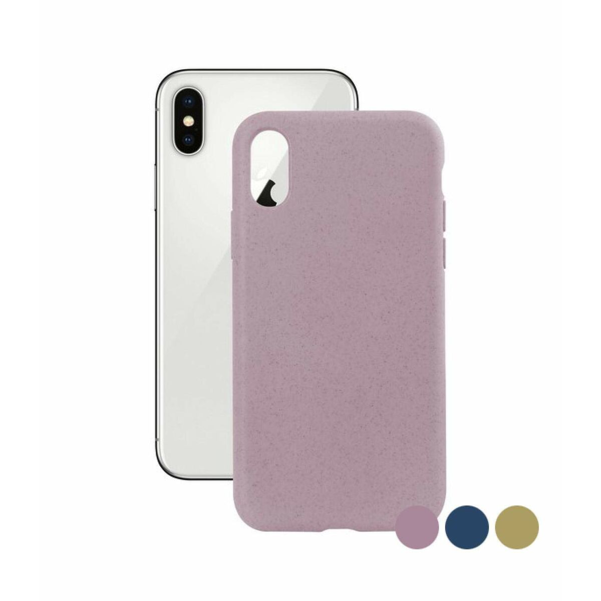 Mobile cover Iphone X KSIX Eco-Friendly Mobile cover Iphone X KSIX Eco-Friendly