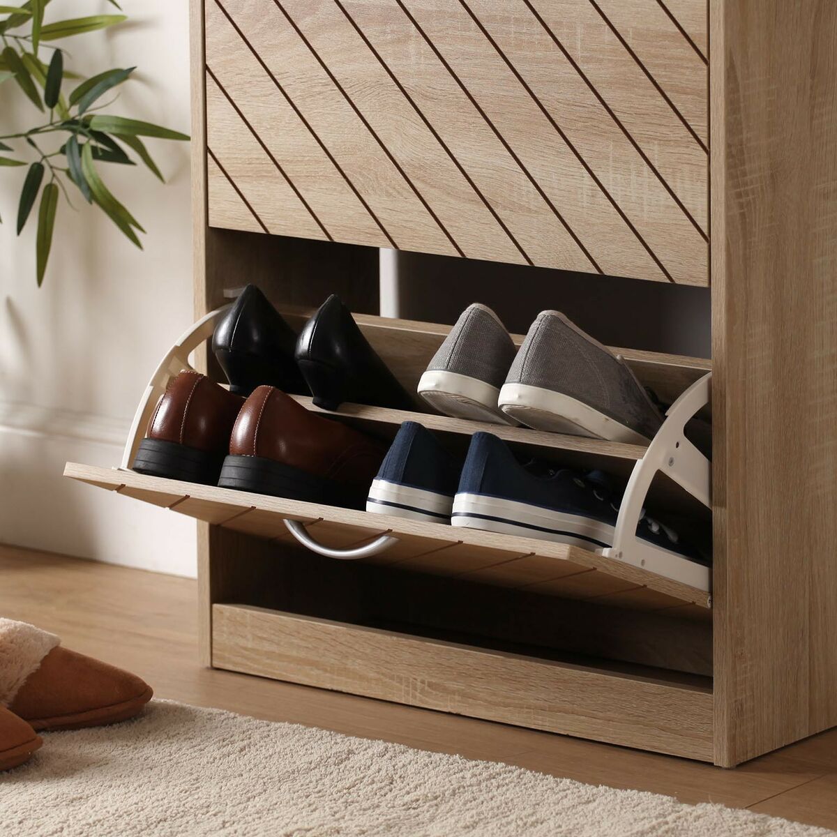 Shoe Rack Versa Niall 24 x 74,5 x 57 cm
