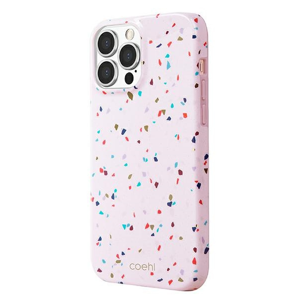 UNIQ Coehl Terrazzo Apple iPhone 13 Pro Max blush pink