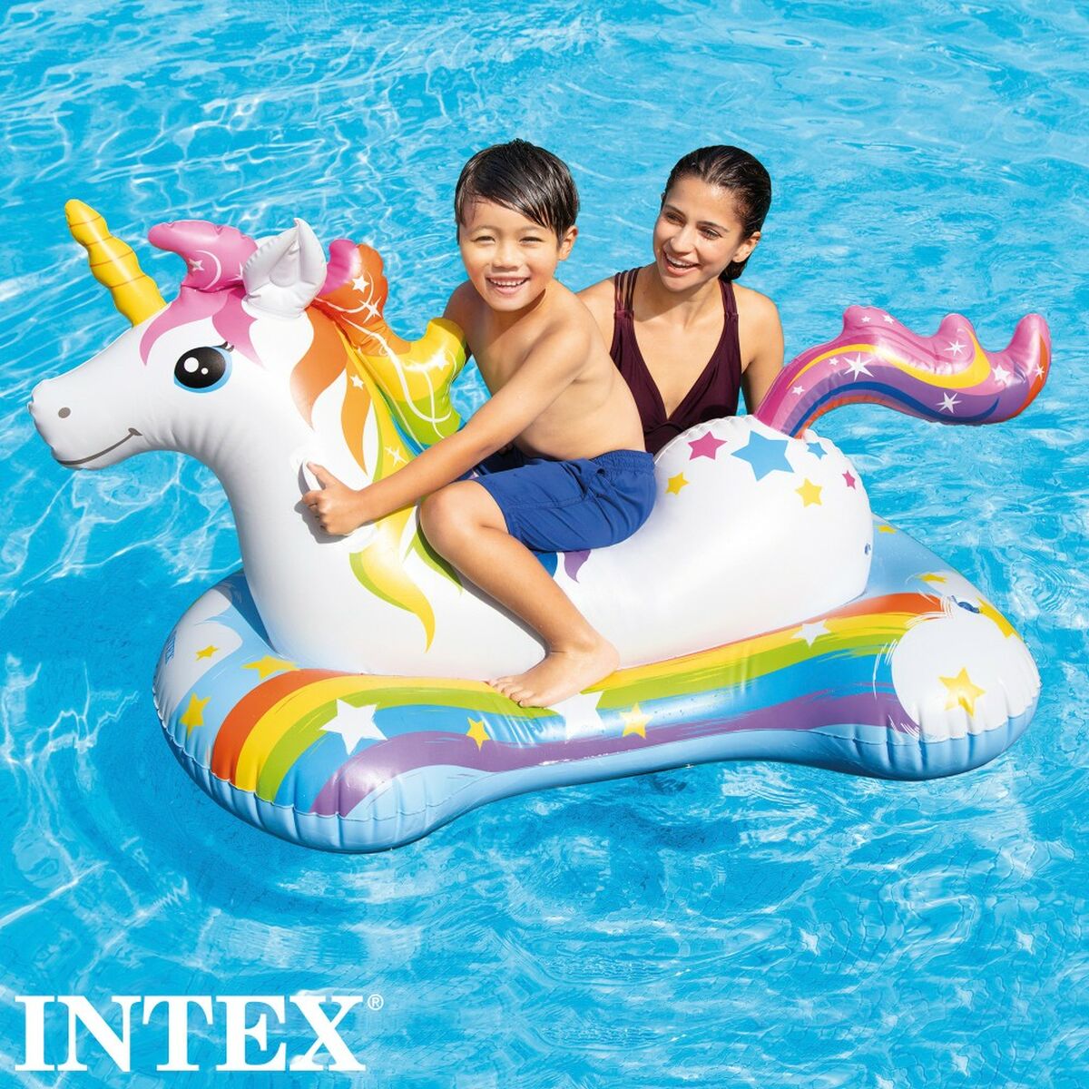 Aufblasbare Figur für Pool Intex Ride On         Einhorn 163 x 82 x 86 cm  