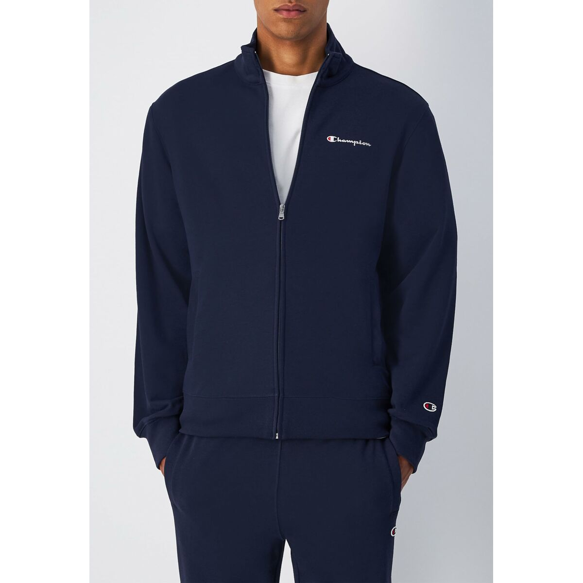 Tracksuit for Adults Champion 221163 NNY Navy Blue Men