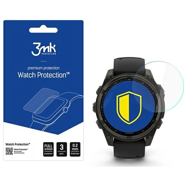 3MK FlexibleGlass Watch Garmin Fenix 8 Solar / Sapphire 47mm