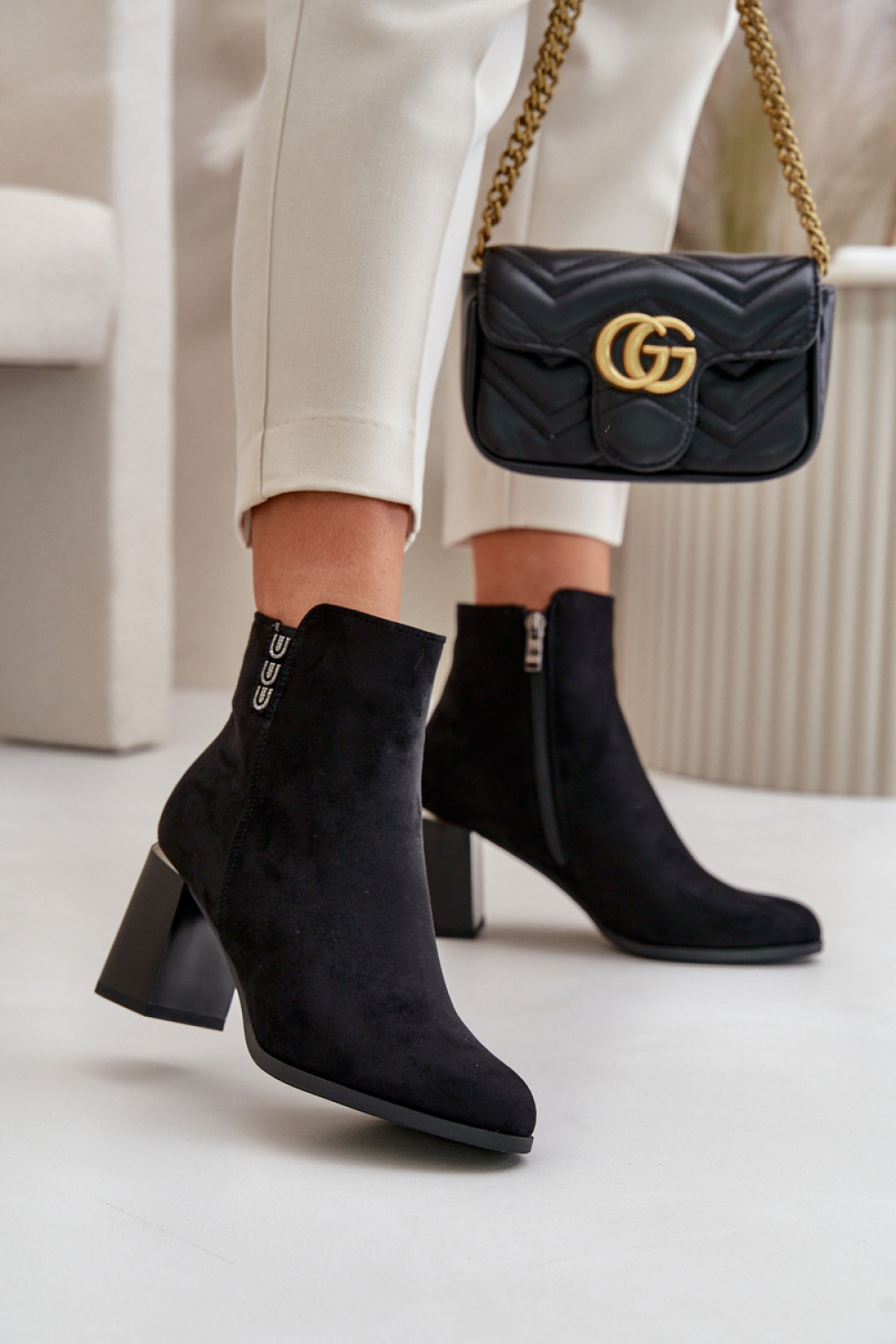  Heel boots model 199847 Step in style  black