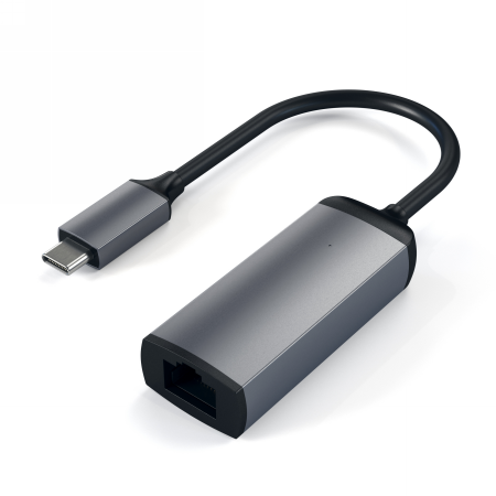 Satechi adapter Type-C do Gigabit Ethernet (space gray)