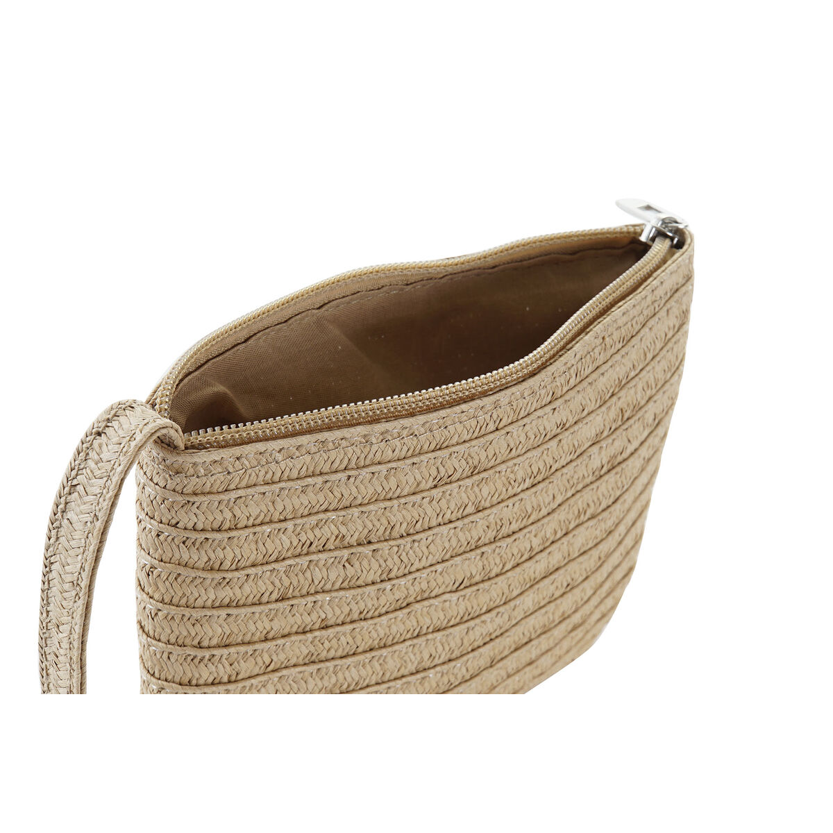 Strandtasche DKD Home Decor 43 x 10 x 28 cm Beige Braun grün (2 Stück)