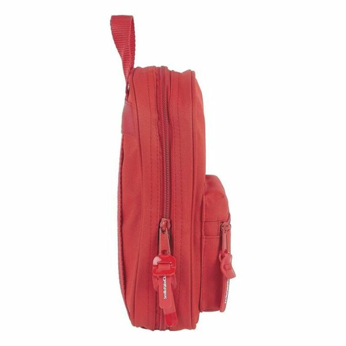 Rucksack mit Federtaschen Sevilla Fútbol Club Rot