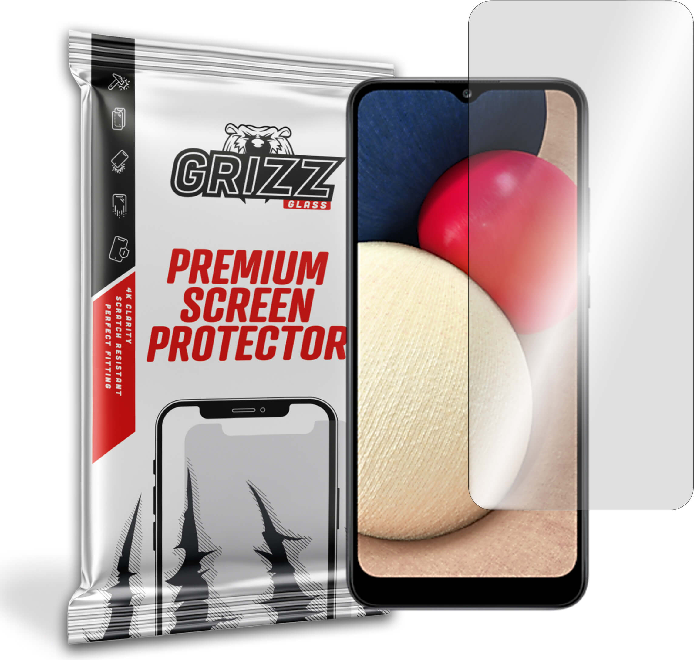 GrizzGlass HybridGlass Samsung Galaxy A02s
