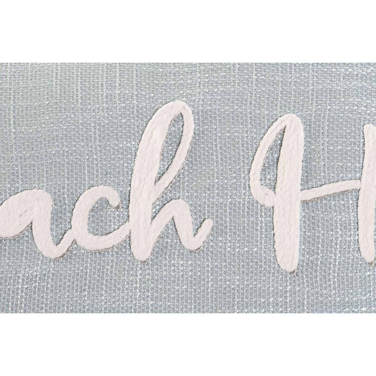 Cushion Home ESPRIT Beach White Sky blue Mediterranean 60 x 10 x 35 cm