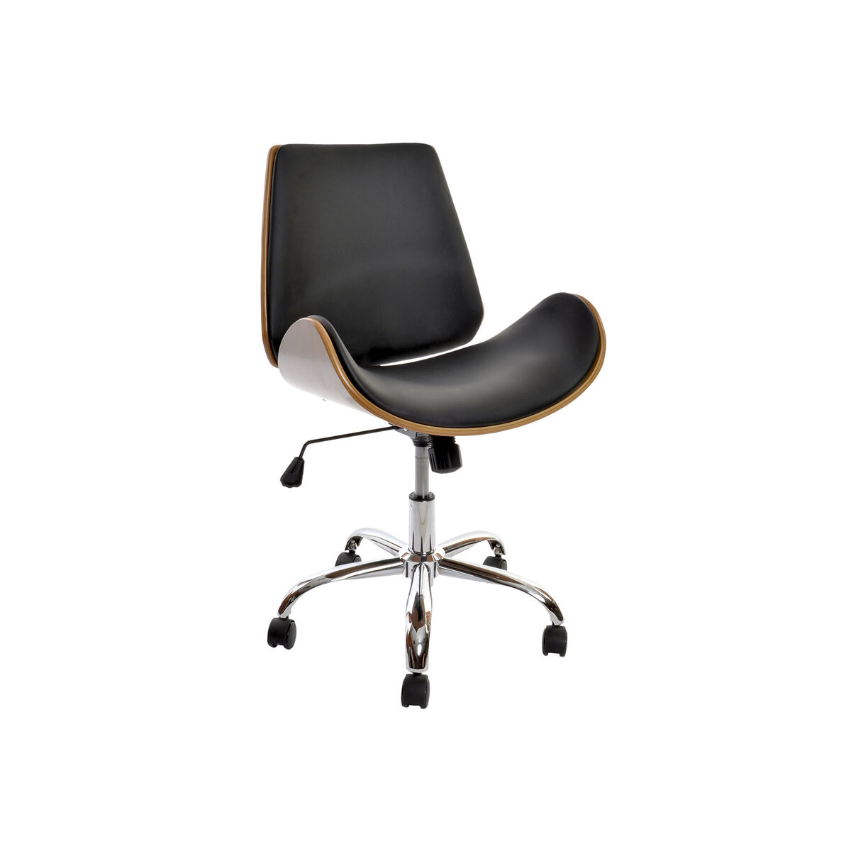 Chair DKD Home Decor Brown Black Walnut 52 x 58,5 x 98 cm