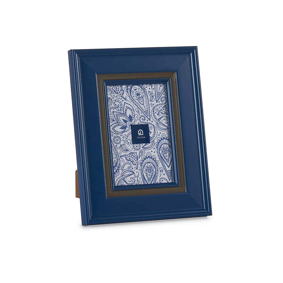 Photo frame Crystal Blue Plastic (6 Units) (2 x 23 x 18 cm)