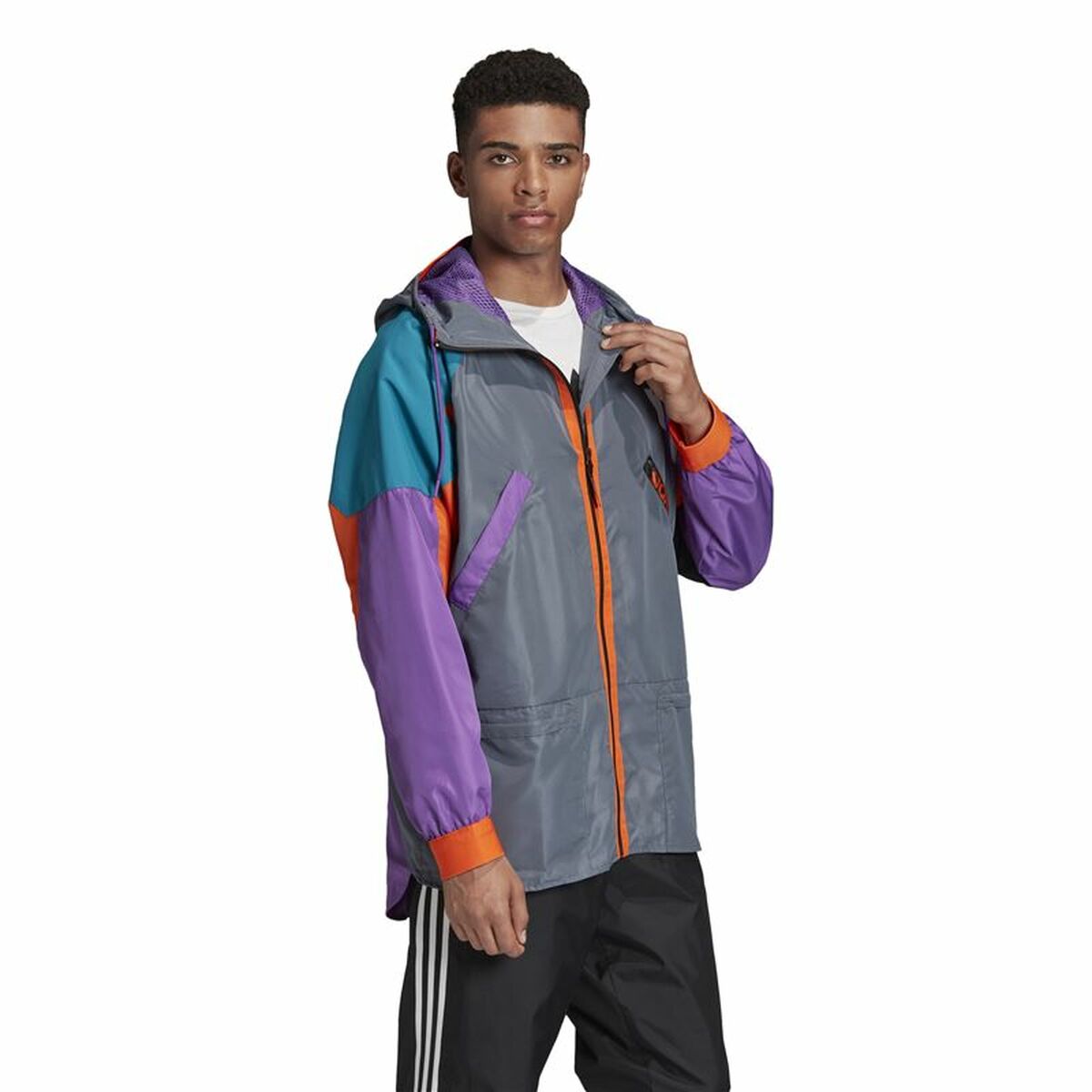 Men's Sports Jacket Adidas Originals Karkaj Dark grey Men's Sports Jacket Adidas Originals Karkaj Dark grey