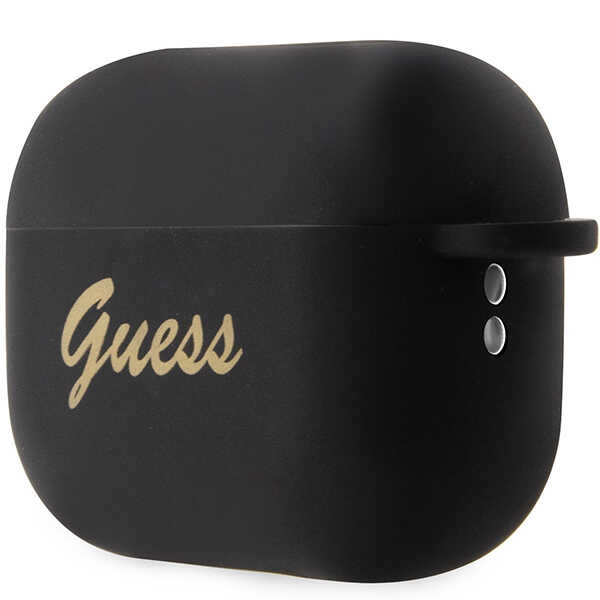 Guess GUAP2LSCHSK Apple AirPods Pro 2 czarny/black Silicone Charm Heart Collection