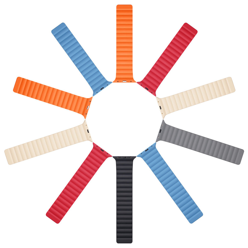 Dux Ducis Magnetic Strap Apple Watch 4/5/6/7/8/SE 40/41mm blue (Chain Version)