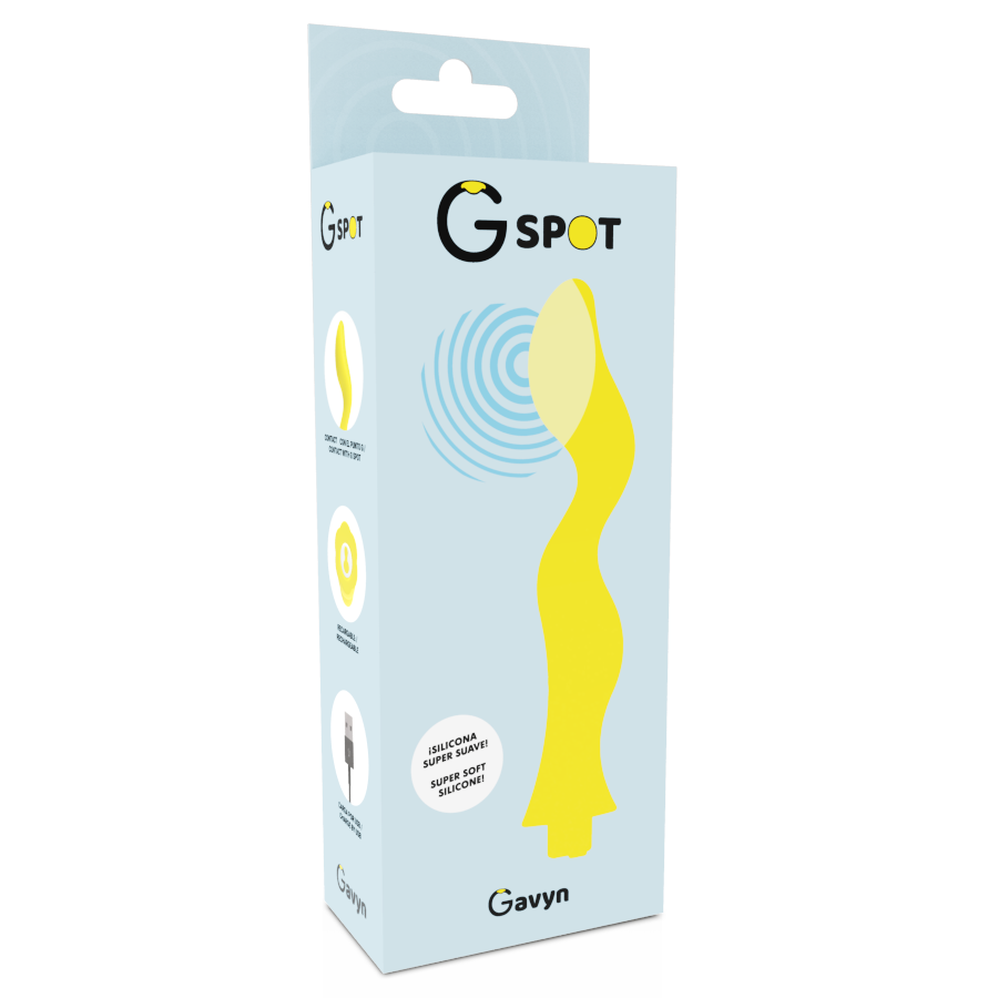 G-SPOT-  GAVYN G-SPOT VIBRATOR YELLOW