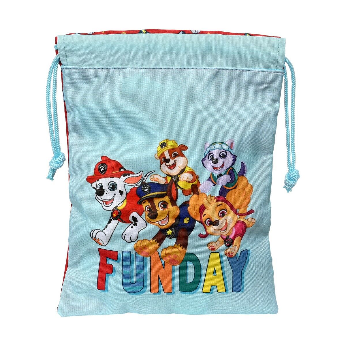 snack bag The Paw Patrol Funday Red Light Blue