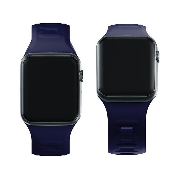 3MK Silicone Watch Strap Apple Watch 4/5/6/7/SE/8/9 40/41mm ocean blue