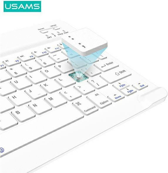 USAMS Winro Case Keyboard Apple iPad 9.7 2018 (6 gen) green cover - white keyboard IPO97YRXX02