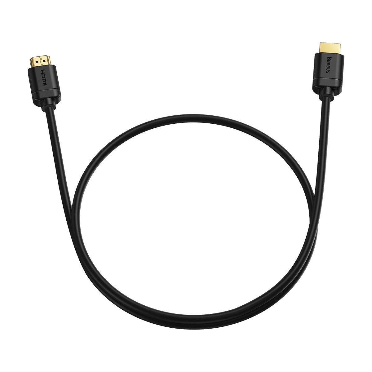 Baseus 2x HDMI 2.0 4K 60Hz Cable, 3D, HDR, 18Gbps, 8m (black)