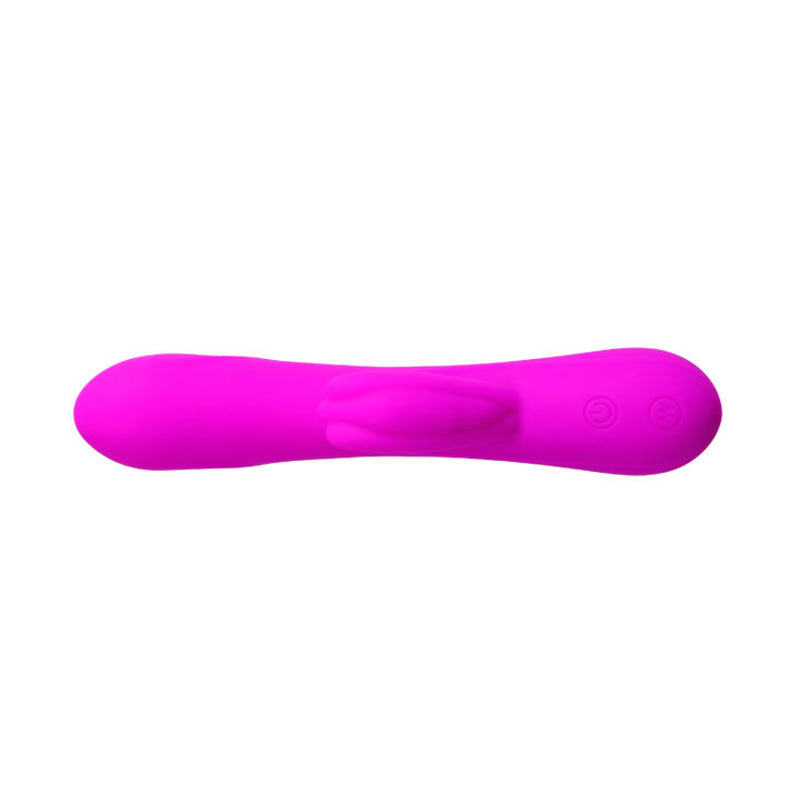 PRETTY LOVE FLIRTATION - BARRETTE VIBRATOR WITH CLIT STIMULATION