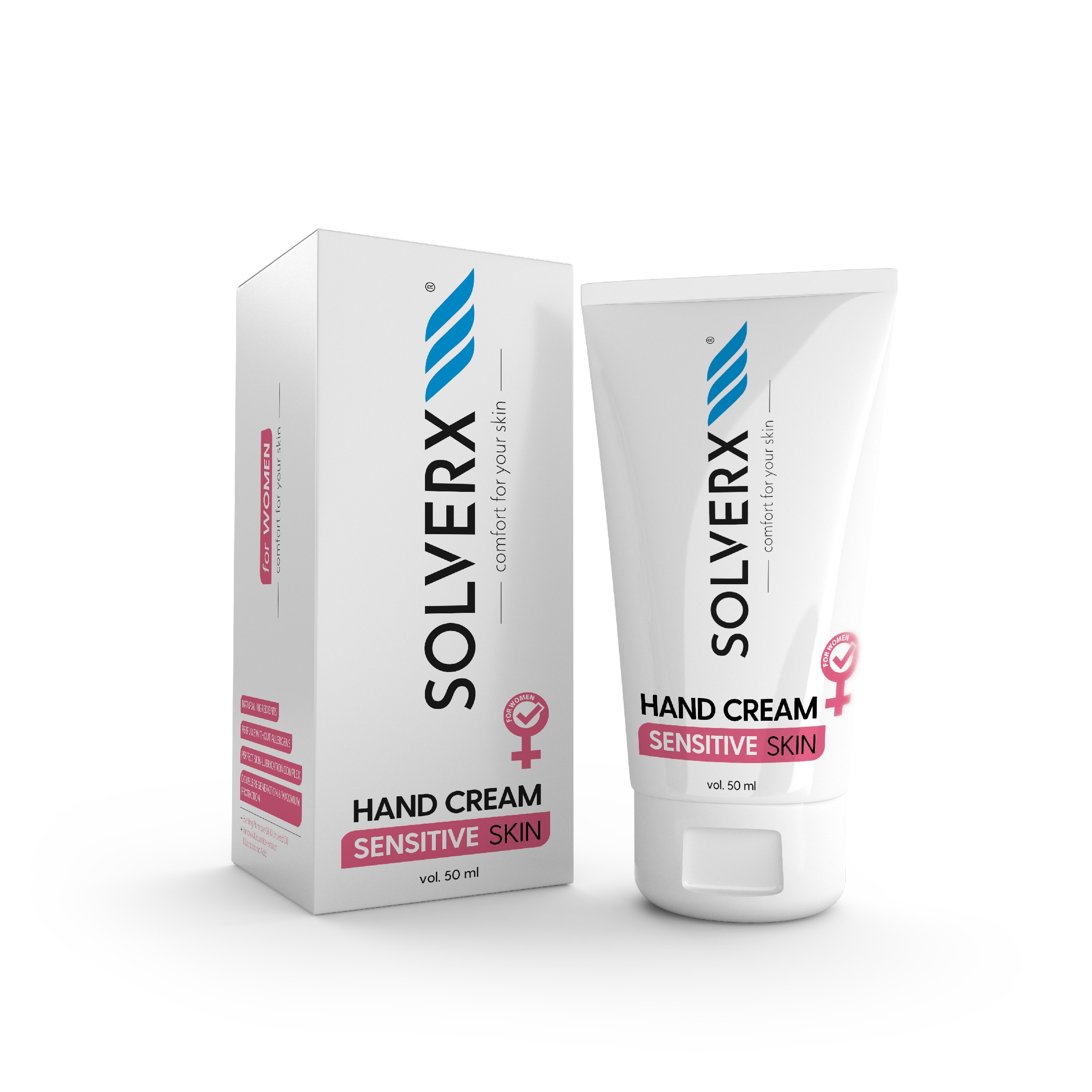 SOLVERX Sensitive Skin Krem do rąk do skóry wrażliwej  50ml